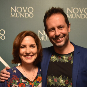 Alessandro Marson e Thereza Falcão, autores de 'Nos Tempos do Imperador', também estariam no bate-papo com a imprensa
