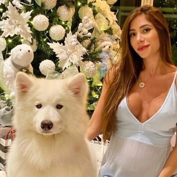 Mulher de Alok, Romana Novais exibe foto do filho com cachorro