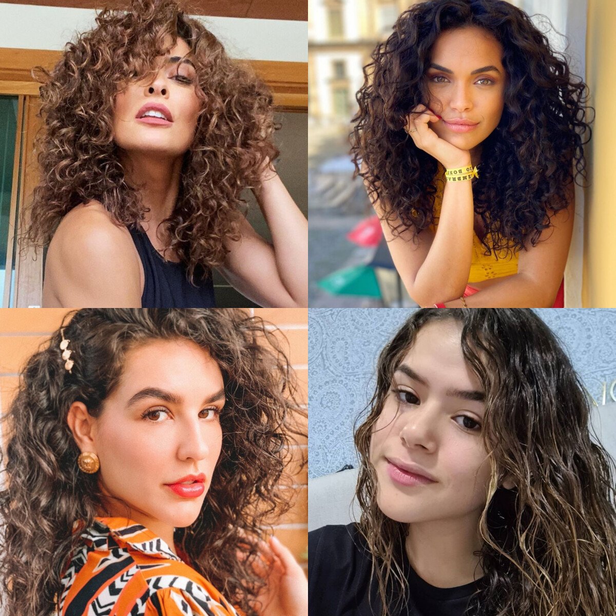 Cabelo liso ou ondulado? Veja as famosas com os dois tipos de look