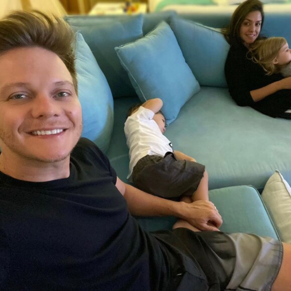 Thais Fersoza e Michel Teló tem priorizado atividades sem tecnologia com os filhos, Melinda e Teodoro