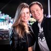 Tiago Leifert e Daiana Garbin voltaram pra São Paulo após 'BBB20'