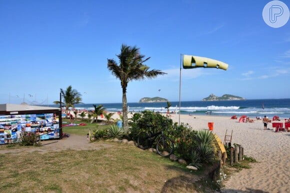 Esta é a praia do Pepê, na Barra da Tijuca, no Rio de Janeiro