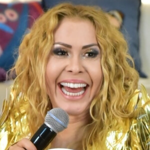 Joelma faz segunda live show em sua mansão em Alphaville, São Paulo, na noite desta quarta-feira, 27 de maio de 2020
