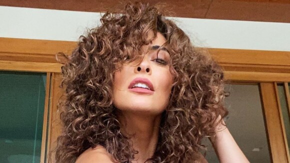Juliana Paes promete emplacar cabelo cacheado em cena: 'Sem química e escova'