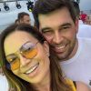 Solange Almeida e Leandro Andriani haviam se separado pela primeira vez em janeiro de 2020 e reatado o casamento em março de 2020