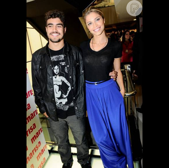 Grazi Massafera e Caio Castro passram alguns dias da quarentena na casa da atriz no Rio de Janeiro