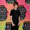 Justin Bieber participa do Kids Choice Awards 2010, em março