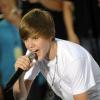 Justin Bieber se apresentou em Nova Iorque para o programa 'Today Show', em junho de 2010