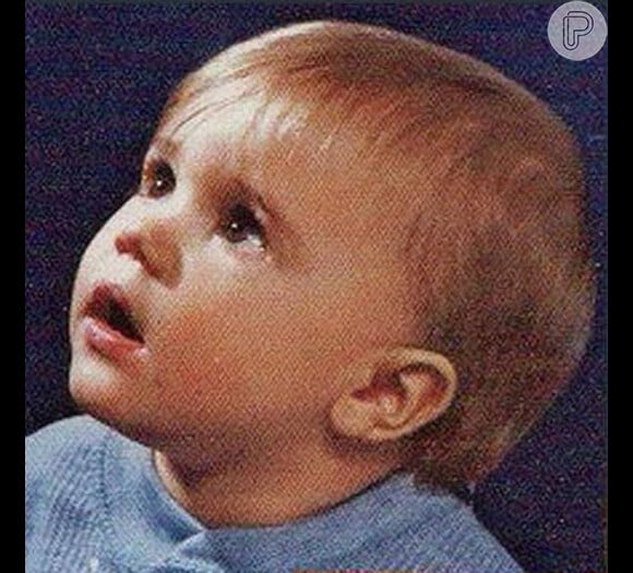 Desde bebezinho, Bieber já mostrava interesse pela música