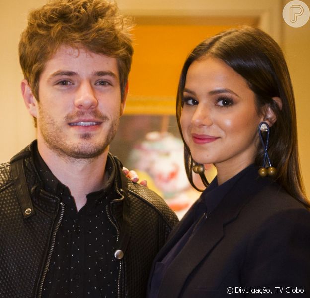 Bruna Marquezine revê exposição de namoro com Maurício Destri na TV ...