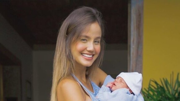 Biah Rodrigues lida bem com mudanças no corpo após gravidez: 'Sem cobranças'