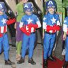 Benício Huck se veste de Capitão América na festa em comemoração a seu aniversário de 6 anos