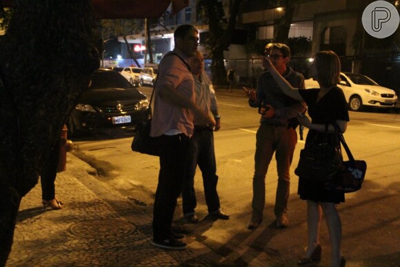 William Bonner vai a jantar de despedida de Patricia Poeta no Rio com colegas do 'Jornal Nacional'