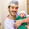 Marcos Veras comemorou o nascimento do filho, Davi, com post no Instagram