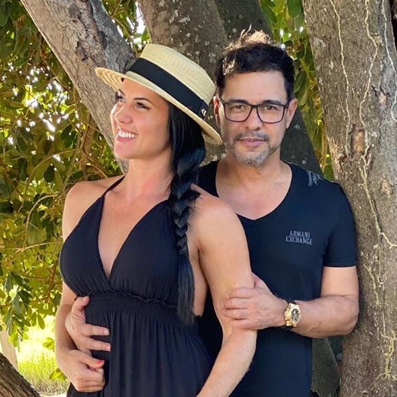 Graciele Lacerda usou suas redes para se declarar ao noivo, Zezé Di Camargo