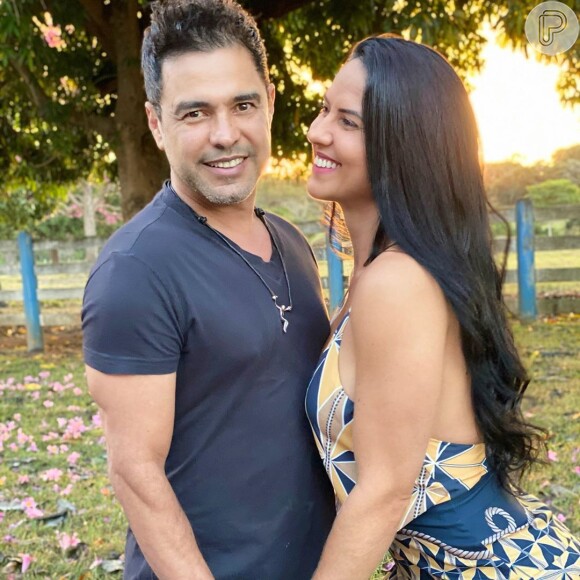 Graciele Lacerda fez surpresa para o noivo, Zezé Di Camargo