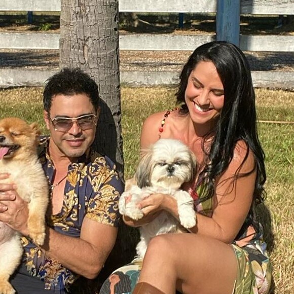 Noiva de Zezé Di Camargo, Graciele Lacerda ensinou como fazer hidratação caseira