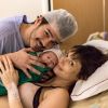 Marcos Veras e Rosanne Mulholland são pais de Davi, nascido em 9 de agosto de 2020