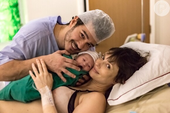 Marcos Veras e Rosanne Mulholland são pais de Davi, nascido em 9 de agosto de 2020