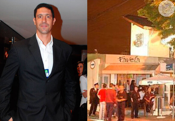 Voltado para a gastronomia, o nadador Gustavo Borges é um dos donos do bar Favela, em São Paulo, inaugurado em 2004