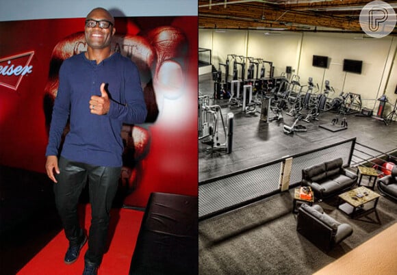 O campeão da categoria de peso médio Anderson Silva inaugurou no mês passado uma academia na Califórnia. Tão eufórico com o novo empreendimento o atleta dançou, ao lado de Seu Jorge, o funk 'Ah lelek lek lek'