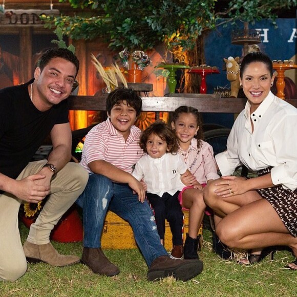 Dom, caçula de Thyane Dantas e Wesley Safadão, ganha festa pelos 2 anos