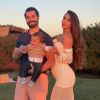 Romana Novais faz vídeo emocionante com Ravi, de oito meses, para revelar nome da filha