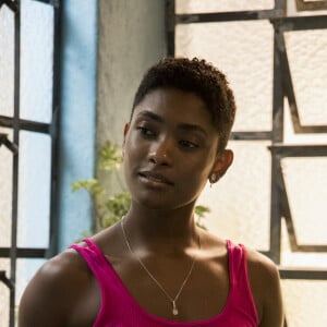 Erika Januza está gravando a novela 'Amor de Mãe', da TV Globo