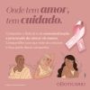 O Boticário criou um cartão postal especial com foco em autocuidado para campanha Outubro Rosa