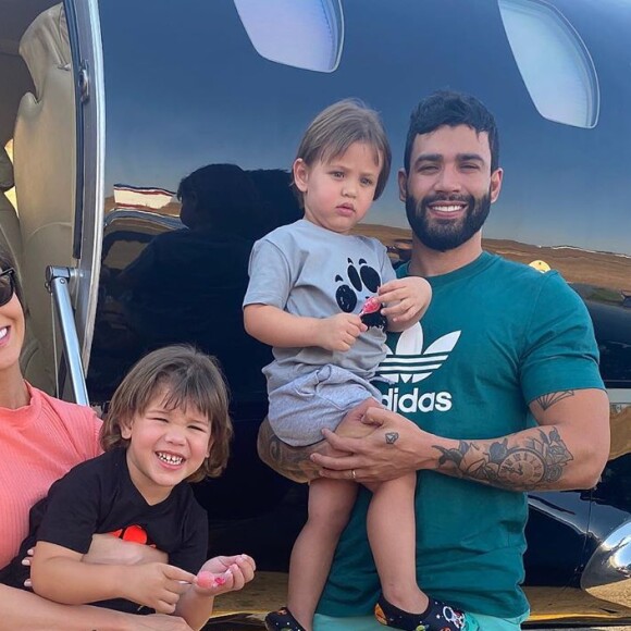 Andressa Suita revela que foi acordada e comunicada por Gusttavo Lima sobre fim de casamento