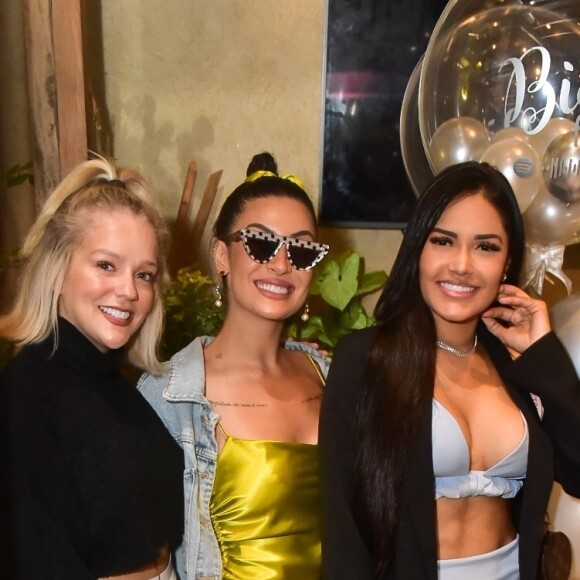 Bianca Andrade recebeu as amigas Gabi Lopes e ex-BBB Flayslane em comemoração de aniversário de 26 anos