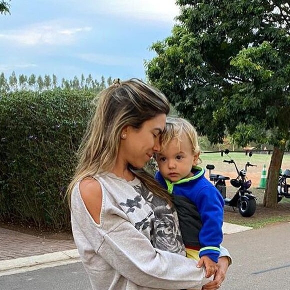 Patricia Abravanel já se comparou ao filho caçula, Senor, batizado com o nome do avô Silvio Santos