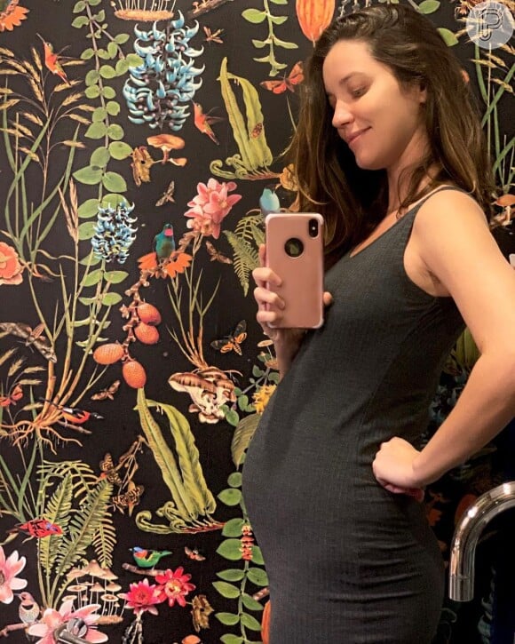 Nathalia Dill está na reta final da primeira gravidez