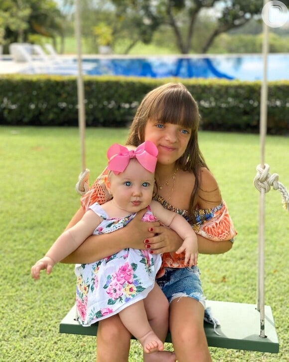 Roberto Justus posta foto da filha Rafaella Justus com irmã Vicky e encanta web