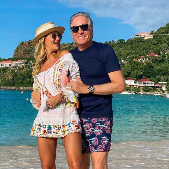 Ana Paula Siebert é casada com o empresário Roberto Justus