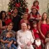Silvio Santos celebra o Natal com a família e Patricia Abravanel posta fotos
