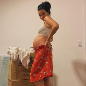 Talita Younan conta detalhes da primeira gravidez