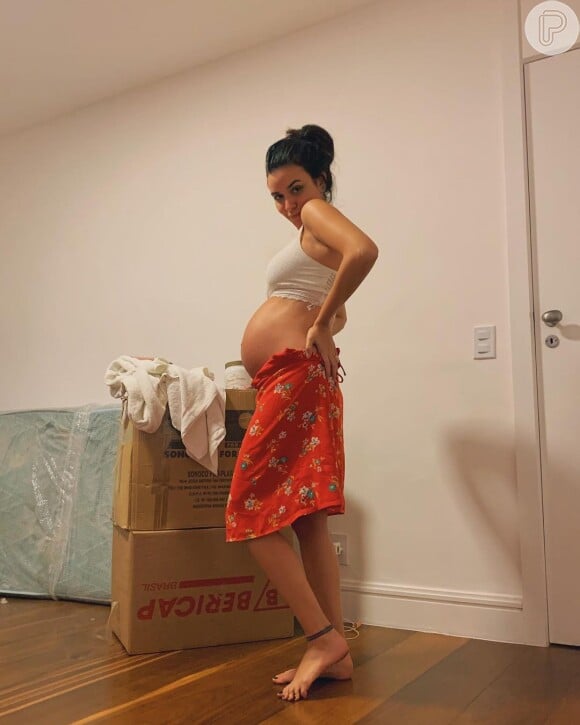 Talita Younan conta detalhes da primeira gravidez