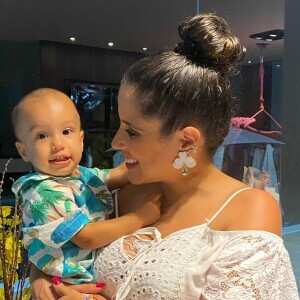 Camilla Camargo é mãe de Joaquim, 1 ano