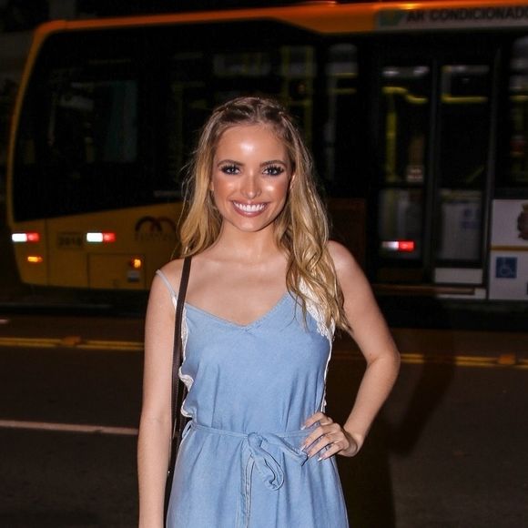 Giovanna Chaves passou o réveillon em Trancoso, na Bahia