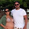 Simone está grávida de 7 meses de Maya, fruto do seu casamento com Kaká Diniz