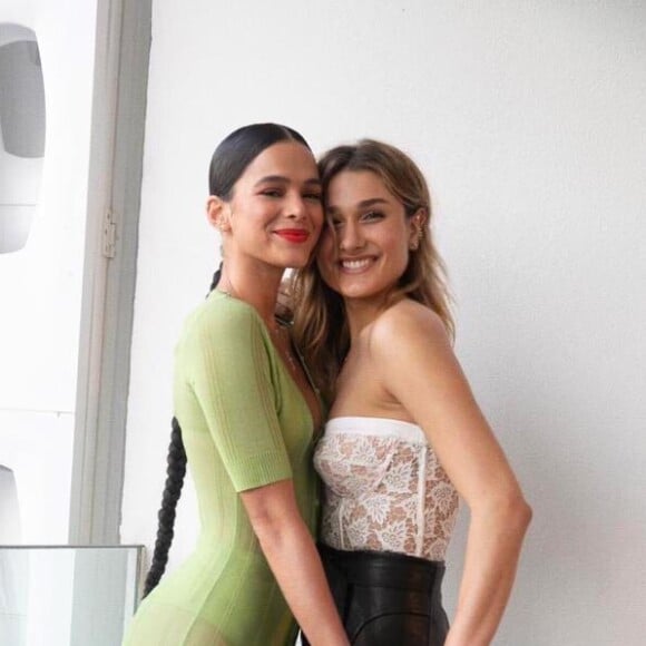 Sasha ganhou elogio da amiga Bruna Marquezine