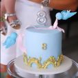 O bolo da festa da filha de Roberto Justus e Ana Paula Siebert