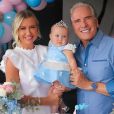 Filha de Roberto Justus e Ana Paula Siebert, Vicky completou 8 meses de vida neste domingo, 17 de janeiro de 2021