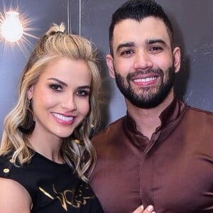 Gusttavo Lima manda mensagem de aniversário para Andressa Suita