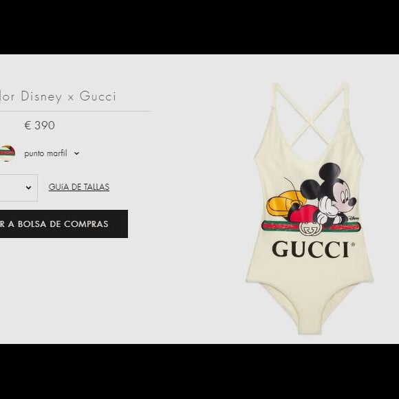 Maraisa usa maiô de R$ 2500 da grife Gucci