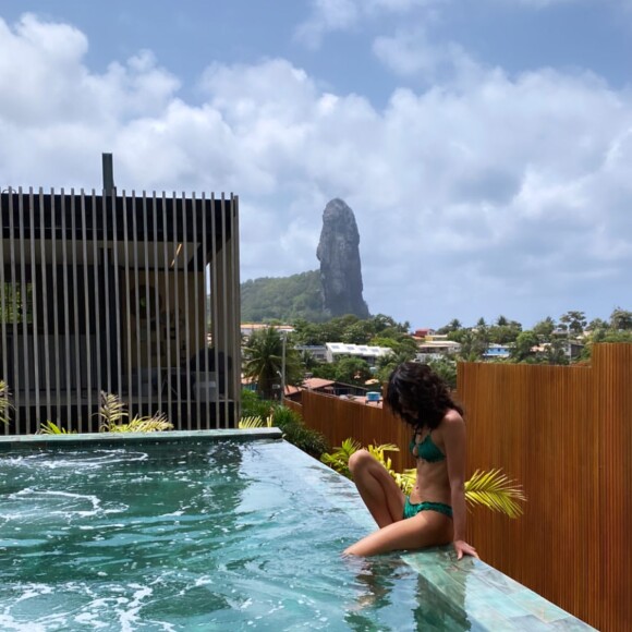 Veja foto de Bruna Marquezine na pousada Maria Flor, de Bruno Gagliasso!
