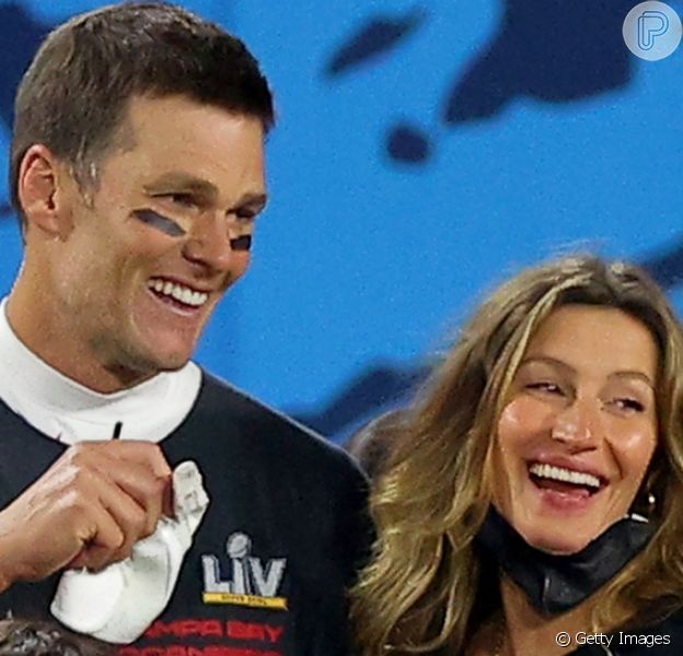 Gisele Bündchen comemorou o 4º título de Super Bowl ao lado do marido, Tom Brady