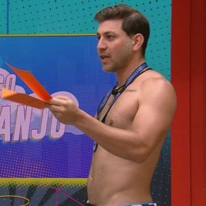 'BBB21': Caio recebeu surpresa da equipe por vencer a Prova do Anjo