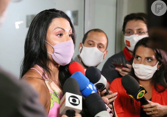 Gracyanne Barbosa defende Belo de prisão